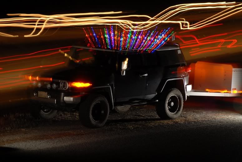 Christmas lights on the roof rack Page 8 Toyota FJ Cruiser Forum
